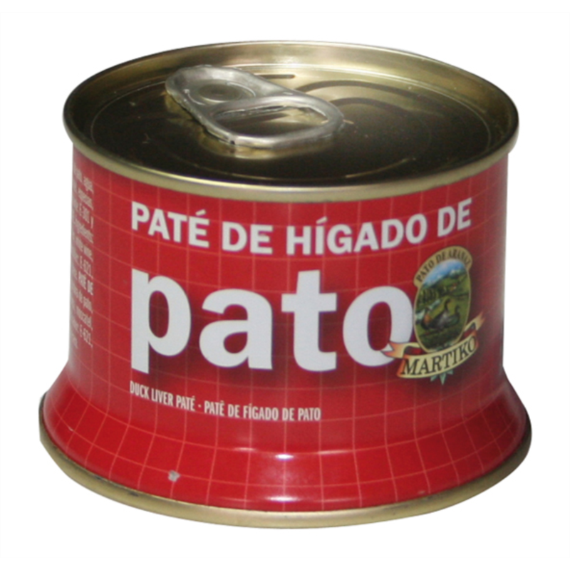 PATE DE HIGADO DE PATO 130G C.6UN/MARTIKO