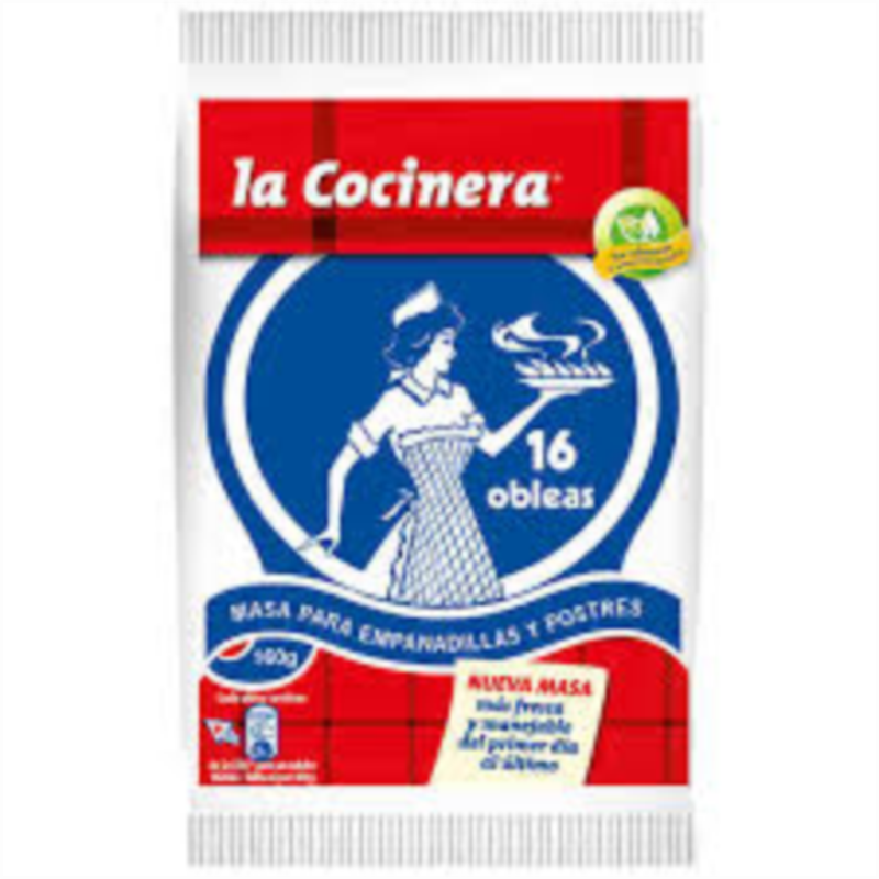 OBLEA GIGANTE C/ 16 u./ LA COCINERA