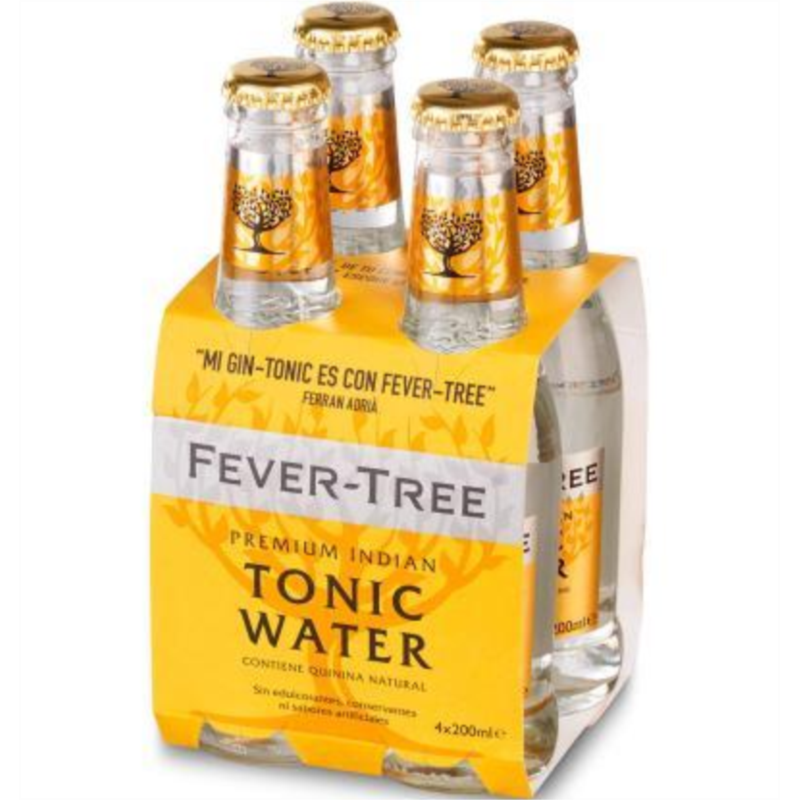 TONICA FEVER TREE INDIAN 20 CL CESTA 4 UN/DAMM