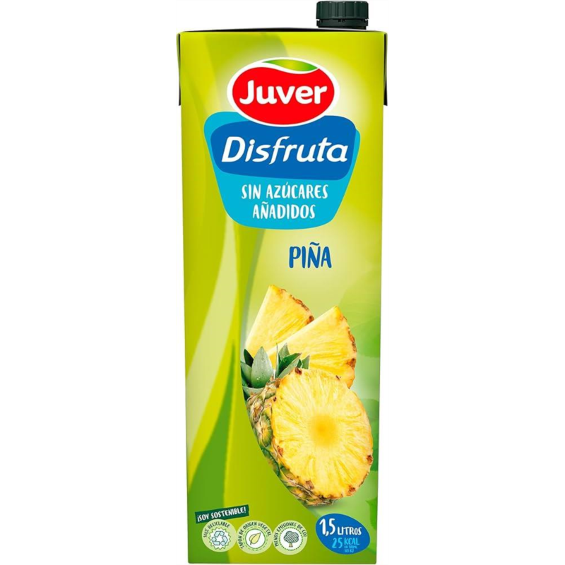 DISFRUTA PIÑA S/AZUCAR 1.5 L. SLIM.C.8 /JUVER