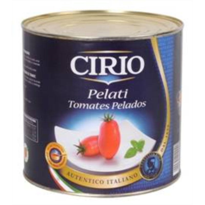 TOMATE ENTERO PELADO 3 KG./CIRIO