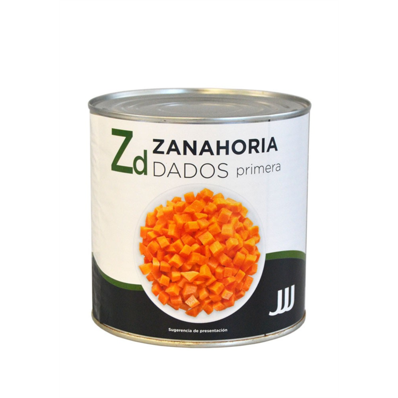 ZANAHORIA DADOS BOTE 3 KG./JJJ