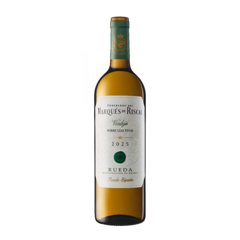 VINO BLANCO RUEDA SOBRE LIAS 0.7 CL/M.RISCAL
