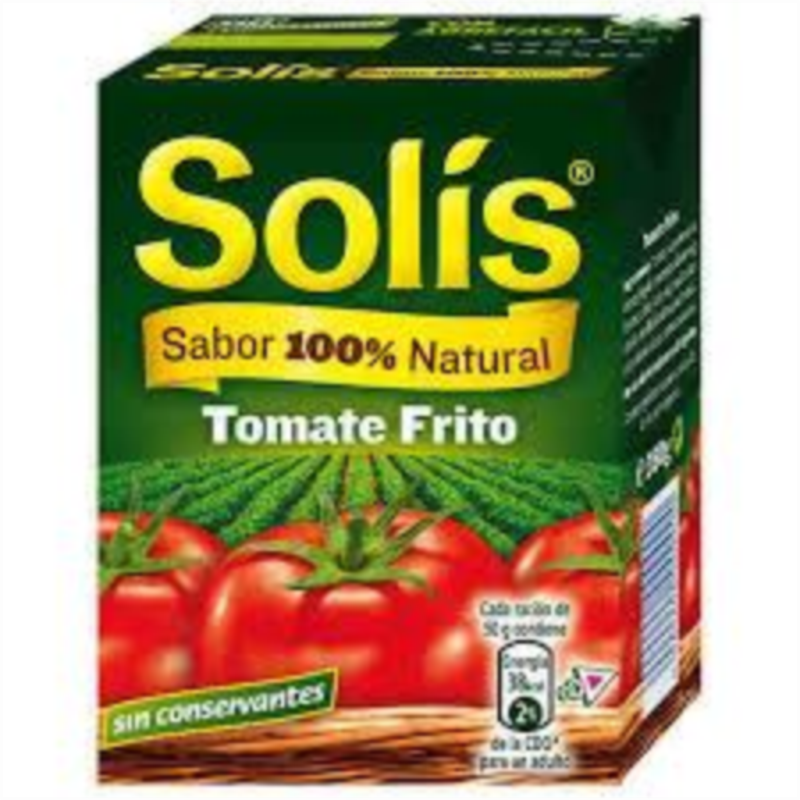 TOMATE FRITO SOLIS 400 GR.