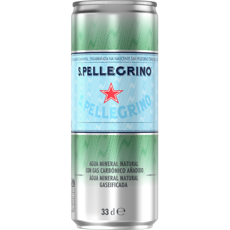 AGUA SAN PELLEGRINO LATA 33 CL/C.24/NESTLE WATERS