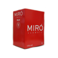 VERMUT ROSSO BOX 3 L. MIRO/GLN