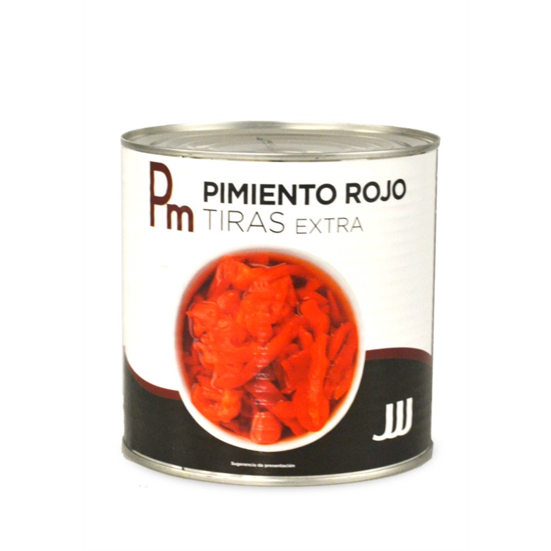 PIMIENTO TIRAS ROJO 3 KG. EXTRA
