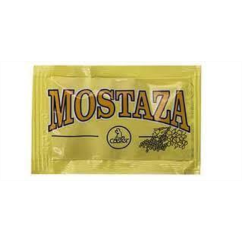 MOSTAZA MONODOSIS 6 GR. C/450UNID./CASTER